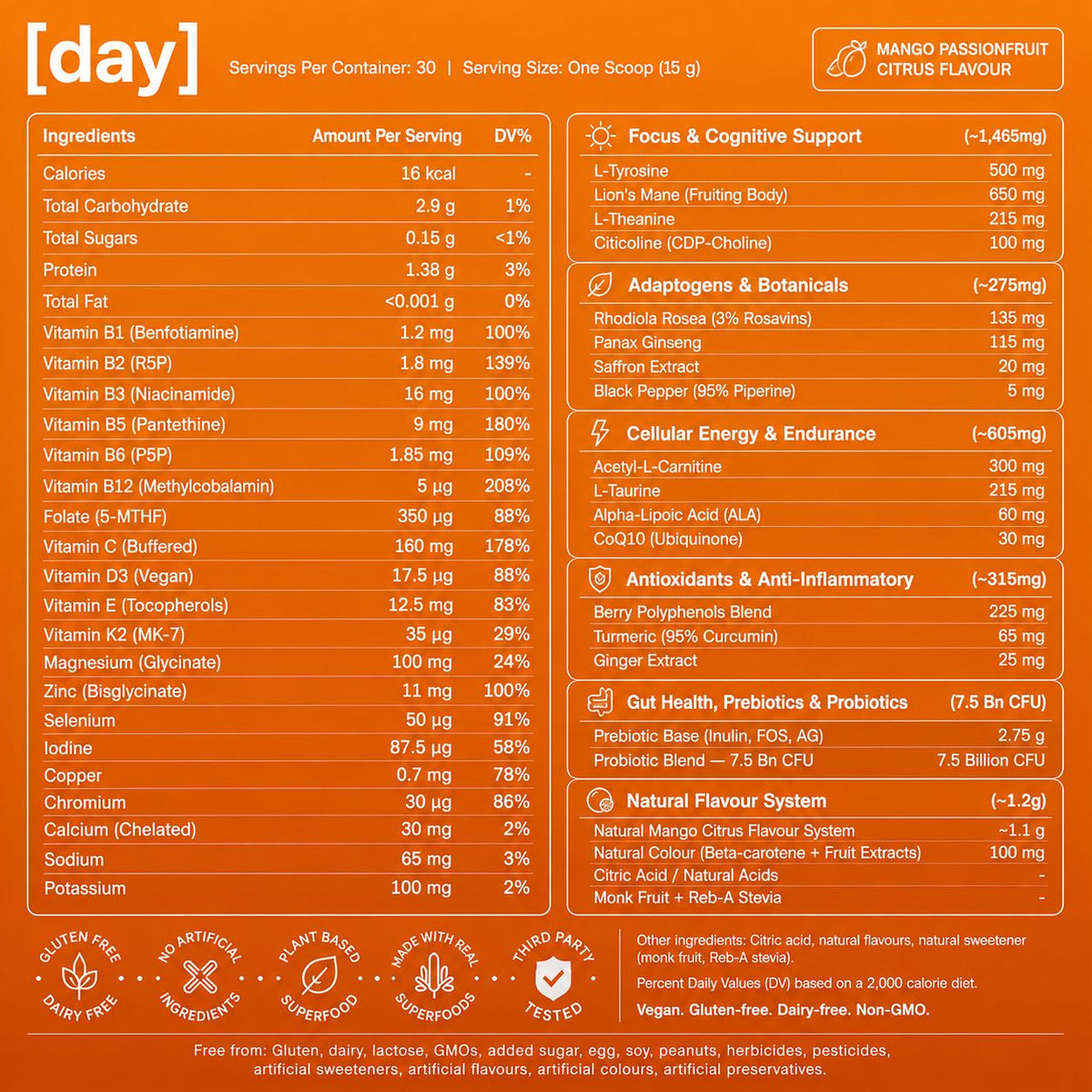 [day] — Day time Superfood Blend